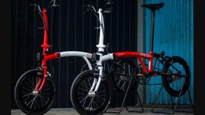 Berwarna Merah Putih Berapa Harga Sepeda  Kreuz  Jokowi dan 