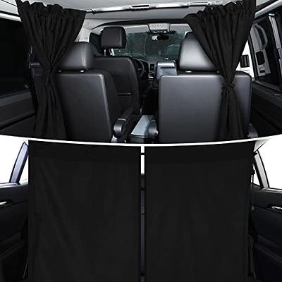 Tallew 5 Pcs Car Window Shades Covers Black Divider Car Curtain Magnetic  Privacy Side Sunshade Car Accessories for Men Blackout Shades Window Cover  for Toddler Kids Baby Adult Auto Camping Sleeping 