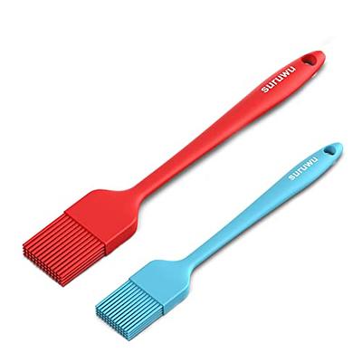 8Pcs Silicone Pastry Brush for Baking, Cooking, Basting & BBQ Grill, Food  Grade, Heat Resistant, Detachable Head for Thorough Cleaning, Long and  Ergonomic Design 