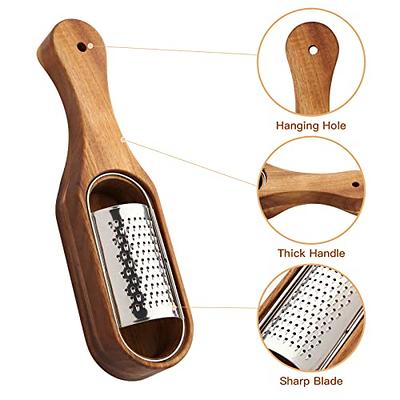 Acacia Wood Handled Cheese Grater