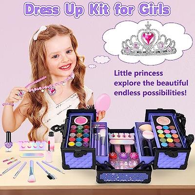 Toys for Girls,Kids Makeup Kit for Girl,Toddler Vanity Makeup Set