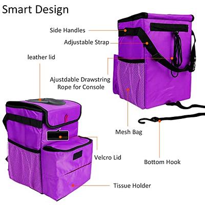 10L Auto Car Trash Can Litter Bin Garbage Waste Box Travel Storage  Organizer Bag