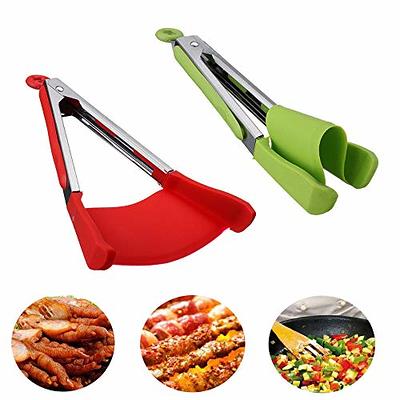 Silicone Spatula Turner Set of 3, Beijiyi 600AF Heat Resistant Cooking Spatulas for Nonstick Cookware, Large Flexible Kitchen Utensils BPA Free Rubber