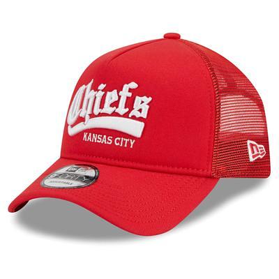 Lids Kansas City Chiefs New Era Collegiate Trucker 9FIFTY Snapback Hat -  Red