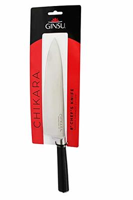 Gourmet Easy - Stainless Steel Blade Chef Kitchen Knife - 8 inches, Silver  