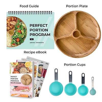 The Ultimate Portion Control Pack for Weight Loss, Porcelain Plates & Bowls,  Clear Instructions for Men, Women & Children, Protein, Carbs & Veg - Yahoo  Shopping