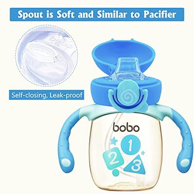 Sippy Cup Toddler - Cute Leak Proof Sippy Cup with Handles and Scale,Non  Spill Sippy Cup