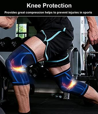 Dynamic Gear Knee Brace (Large) | Best Knee Support/Sleeve for Running,  Weight Lifting, Gym, Arthritis, Knee Pain Relief | Knee Braces/Supports,  Knee