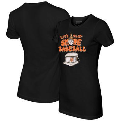 Infant Tiny Turnip White/Black San Francisco Giants I Love Mom Raglan 3/4 Sleeve T-Shirt