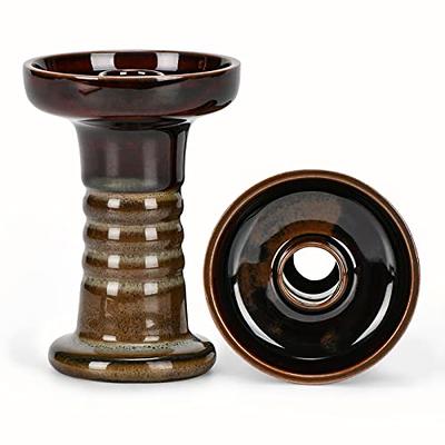 KITOSUN Venus Hookah Bowl - Glazed Clay Phunnel Bowl Perfect Work