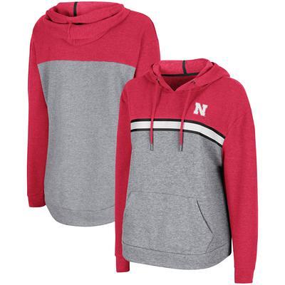 Colosseum Men's Gray Nebraska Huskers OHT Military-Inspired Appreciation  Arctic Camo Lace-Up Pullover Hoodie