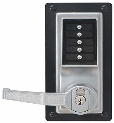 Simplex Pushbutton Mortise Lock with Lever Schlage Core override