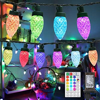 JESTOP 39.4Ft LED Rope Lights Outdoor, IP68 Waterproof LEDs Multicolor  Twinkle Christmas Lights, 16 Colors & 4 Modes String Light Plug in with  Remote, for Bedroom Garden Wedding Christmas Holiday Dec - Yahoo Shopping