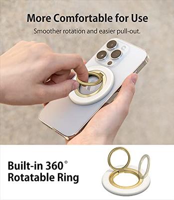 Lamicall Magnetic Phone Ring Holder for Mag Safe - 360 Degree Rotation  Finger Ring Kickstand for iPhone