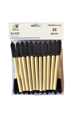 Nuogo 120 Pieces Chip Paint Brushes Bulk 2 Inch Bristle Paint