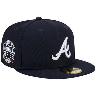 Pro Standard Unisex Atlanta Braves Snapback Hat in Navy