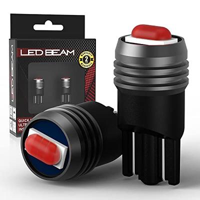 LED Car Lights Bulb  MAXGTRS - 2× Flash Strobe T10 W5W LED Bulbs