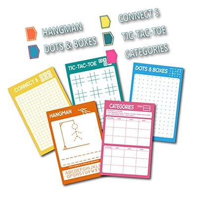 Hangman Game: Large Pages for Easy Play - 8.5 X 11 inches - 50 Pages -  Paperback