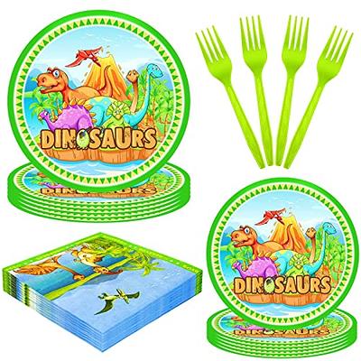 Pin The Tail On The Dinosaur Game Set of 2, Kids Dinosaur Party Games and  Party Decorations with 2 Posters and 24 Dino Tails, Boys and Girls Dinosaur