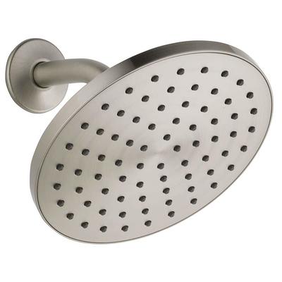 Delta 6-Spray Patterns 1.75 GPM 4.38 in. Wall Mount Fixed Shower