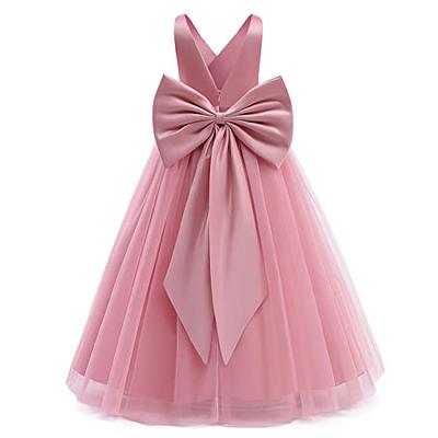 Kids Girls Sleeveless Floral Ball Gown Princess Party Ruffle A-line Dress |  Fruugo ZA