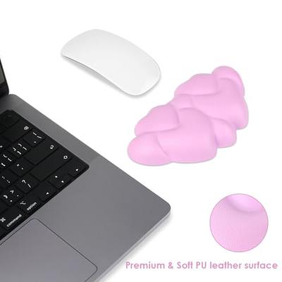 KTRIO Ergonomic Mouse Pad with Wrist Rest, Comfortable Keyboard Wrist Rest,  Memory Foam Wrist Rest for Computer Keyboard, Mouse Pad Set for Easy