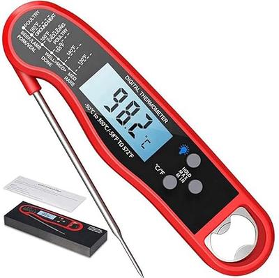 Thermopro Tp08bw Remote Meat Thermometer Digital Grill Smoker Bbq  Thermometer With Two Probes In Orange : Target