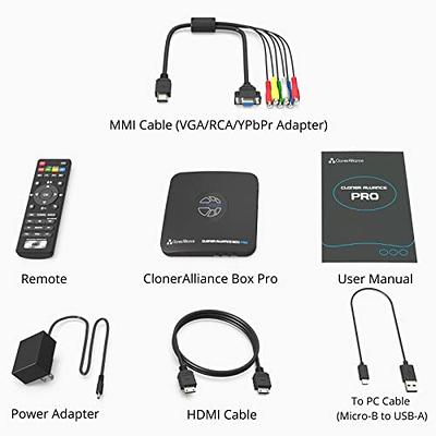 DIGITNOW! VHS to Digital Converter with 5 OLED Screen, AV & HDMI