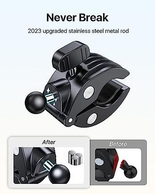 Bike Phone Mount,【Anti Shake & Super Stable】 Universal Handlebar Cell Phone  Holder for Bike Bicycle Motorcycle Compatible with iPhone 13 13 Mini 13