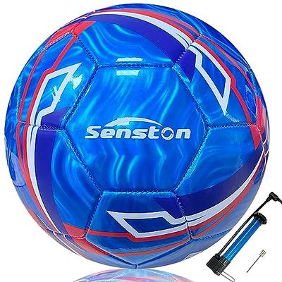 HyDren 4 Pcs Light up Soccer Ball Bulk with Pump Glow in The Dark Luminous  Soccer Balls for Kids Teens Game Training Practice Back to School