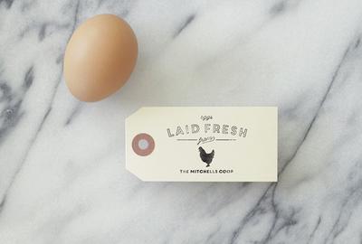 Customized Chicken fresh Egg Labels Stamp- egg Carton Farm Coop