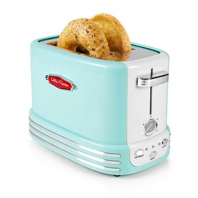 Nostalgia Retro Series 4-Slice Red Hot Dog and Bun Toaster with Crumb Tray  and Mini Tongs RHDT800RETRORED - The Home Depot