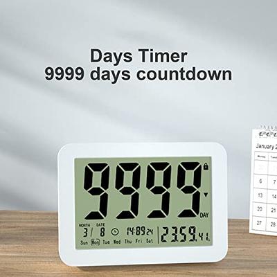 Timers with large LCD display, Count-down timer