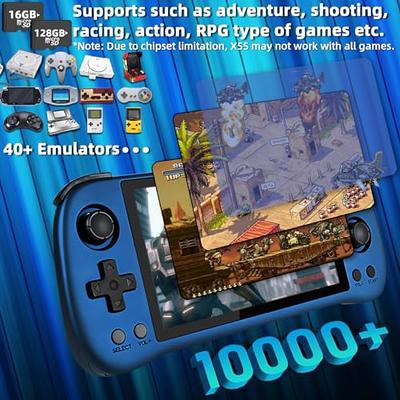 RGB30 Handheld Game Console 4 inch IPS Retro Hand-held Games Consoles Hand  Held Video Game Preinstalled System Support Multiplayer WF BT RK3566 128GB