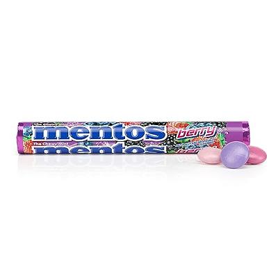 Mentos Candy, Chewy Candy Mint Roll, Berry Flavored,  Exclusive,  Party, Office, Concessions, 14 Pieces (Bulk Pack of 15 Rolls) - Yahoo  Shopping