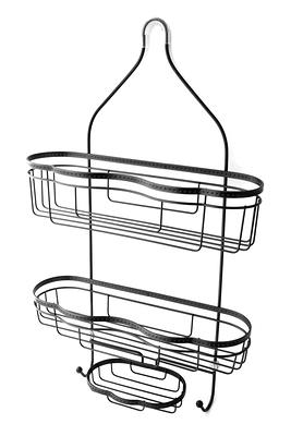 Splash Home Shower Caddy Bathroom Hanging Head Two Basket