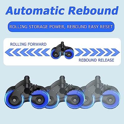 Ab Roller Wheel, Automatic Rebound Abdominal Wheel, Ab Roller for Abs  Workout with Knee Mat, Abdominal Wheel for Home, Gym, Women Men or  Beginners blue - Yahoo Shopping