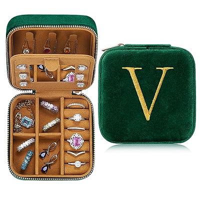 Ulico Travel Jewelry Case Jewelry Box- Small Jewelry Organizer