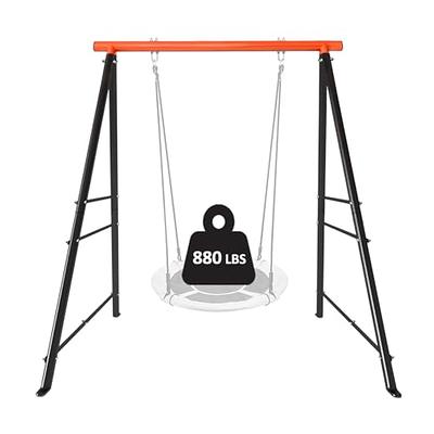 Swing Stand Heavy Duty, Metal Swing Frame,Hold up to 880lbs, A-Frame  Sensory Swing Stand with 3 Side Bars, Swing Sets for Backyard Playground  Indoor Outdoor Activities(Swing NOT Included),Orange - Yahoo Shopping