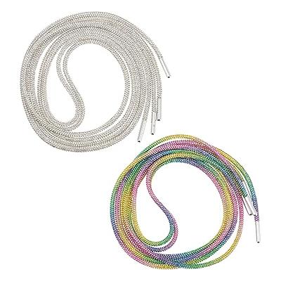 1Pair Rhinestone Rope Shoe Laces, Shiny Strings, Sparkle Laces - 5 Colors -  Yahoo Shopping