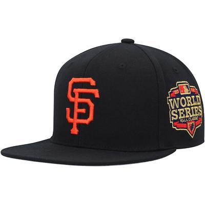 San Francisco Giants Mitchell & Ness 25 Years Homefield Fitted Hat -  Cream/Orange