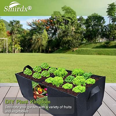 Vegetable Garden Grow Bag Vegetable Grow Bags With Handle Thickened Growing  Bag Vegetable Onion Plant Bag Outdoor Garden Pots