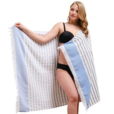 American Soft Linen Peshtemal Beach Towels, Turkish Terry 35x60 Inches -  Yahoo Shopping