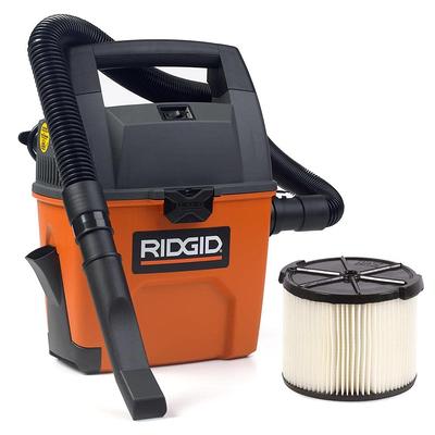 RIDGID's 4-gallon wet/dry shop vac comes with a car cleaning kit