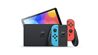 Gylden skæbnesvangre via Nintendo Switch – OLED Model w/Neon Red & Neon Blue Joy-Con (Renewed) -  Yahoo Shopping