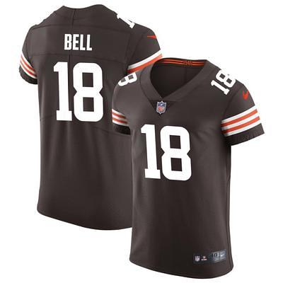 Nike Browns 21 Denzel Ward 1946 Patch White Vapor Limited Men Jersey