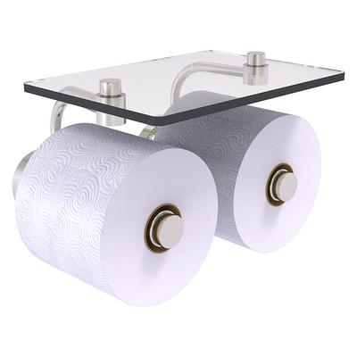 Allied Brass Montero Collection Recessed Toilet Paper Holder - Satin Chrome