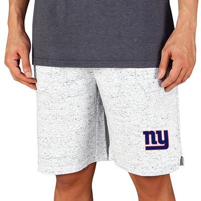 Men's Concepts Sport White/Charcoal New York Giants Throttle Knit