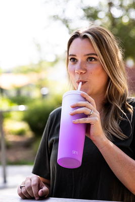 Simple Modern 16 fl oz Stainless Steel Classic Tumbler with Lid and  Straw|Lavender Mist