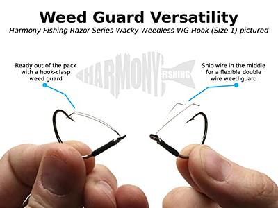 Harmony Fishing - Razor Series Wacky Weedless WG Hooks (Size 1/0 (10 Pack))  - Yahoo Shopping